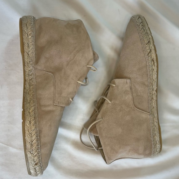 FREDA SALVADOR Suede Harper Lace Up Espadrilles Booties Size 39 NEW - Picture 10 of 16